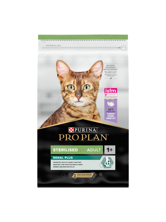 PRO PLAN Sterilised Renal Karma dla kotów bogata w indyka 10kg