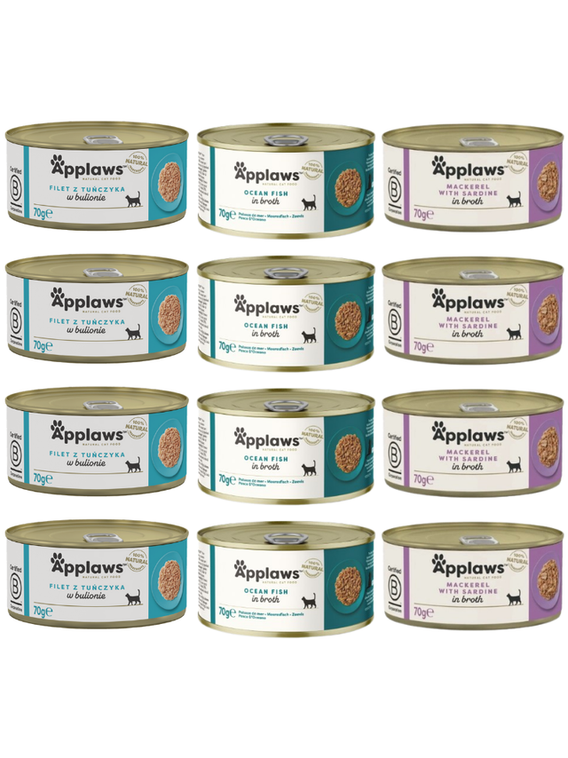 Applaws Cat Mix Rybny 12x70g