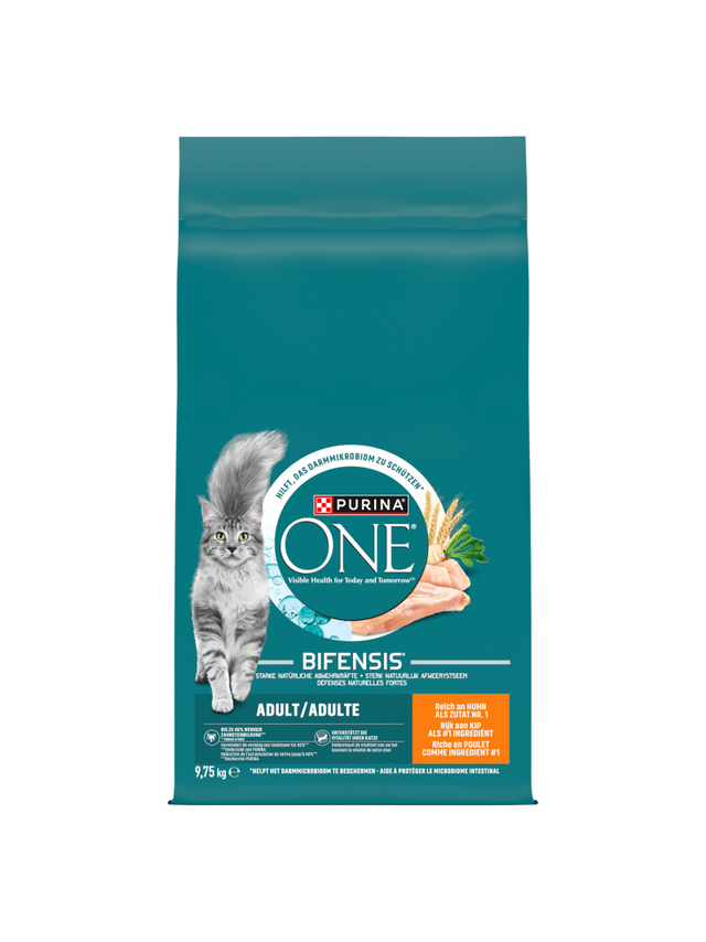Purina One Adult Kurczak&Pszenica karma dla dorosłych kotów 9,75 kg