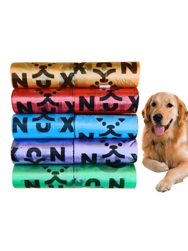 NUXIE® Woreczki worki na psie odchody kupy torebki 10 rolek