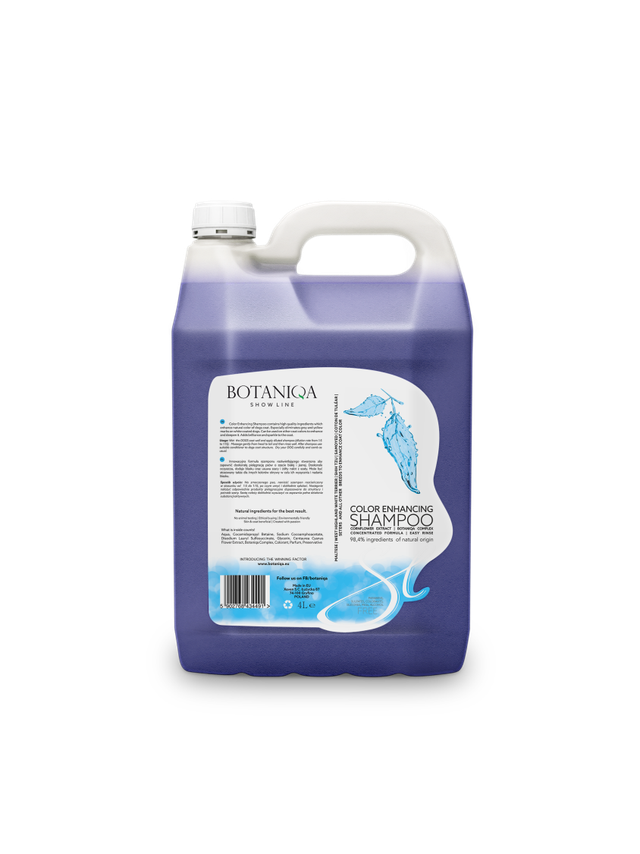 BOTANIQA Color Enhancing Shampoo szampon rozświetlający 4L