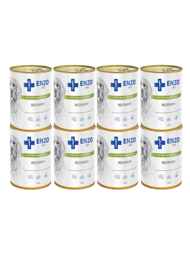 ENZO VET Recovery dieta w okresie rekonwalescencji dla psów 8x400g