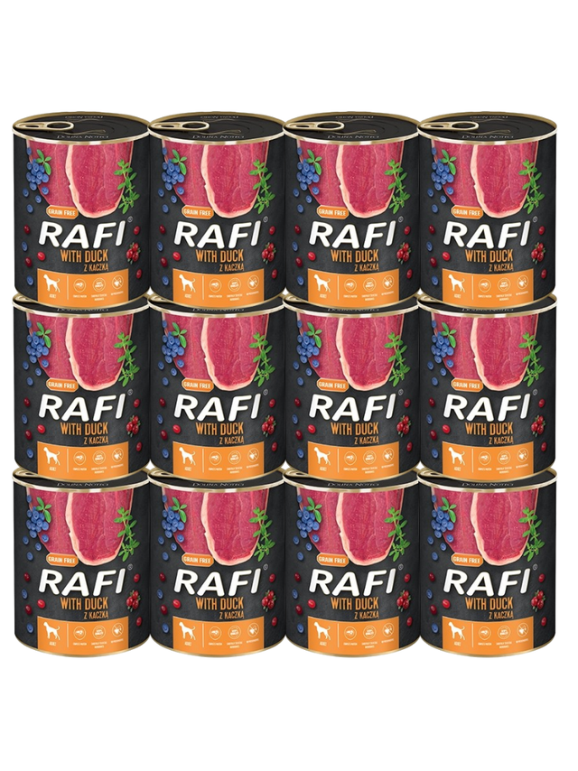 DOLINA NOTECI Rafi z kaczką 12x800g