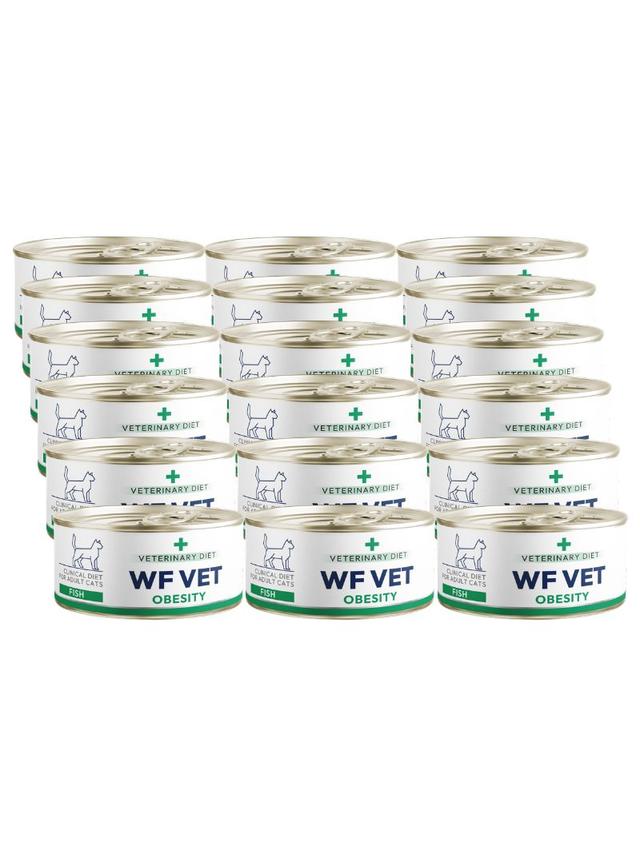 WF VET Obesity cat fish 18x85g