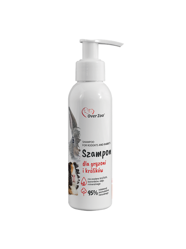 OVER ZOO Szampon dla gryzoni i królików 125ml