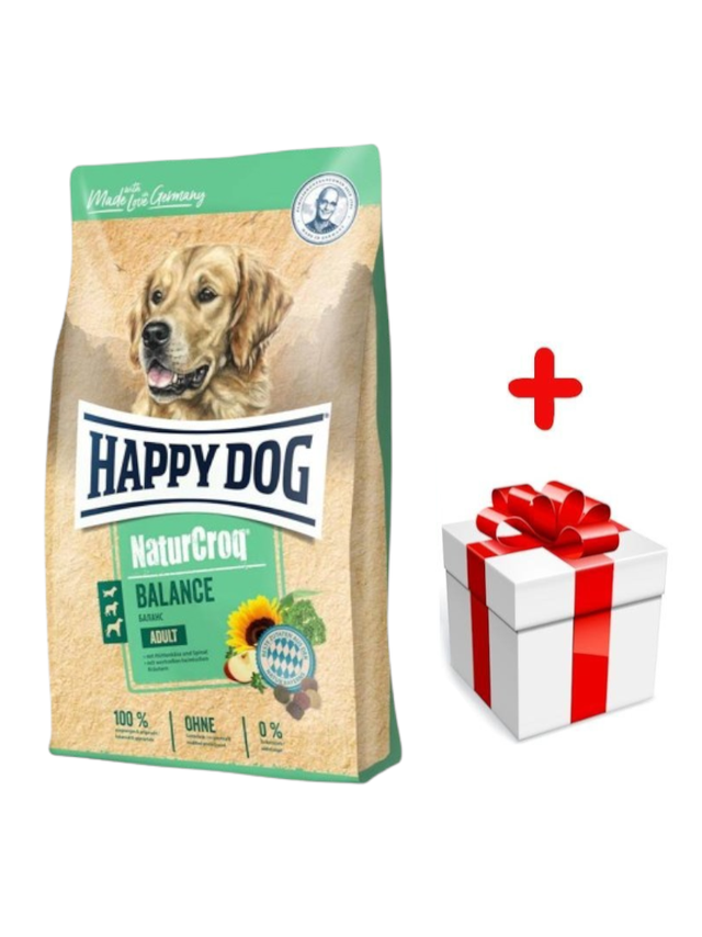 Happy Dog NaturCroq Adult Balance 15 kg + niespodzianka dla psa GRATIS!