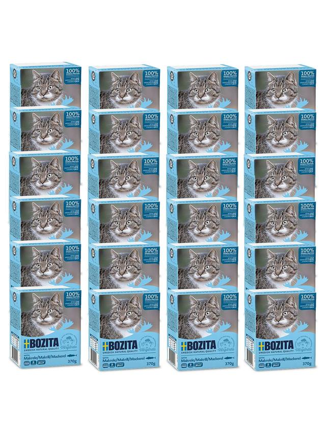 BOZITA Cat Makrela W Galaretce 24x370g