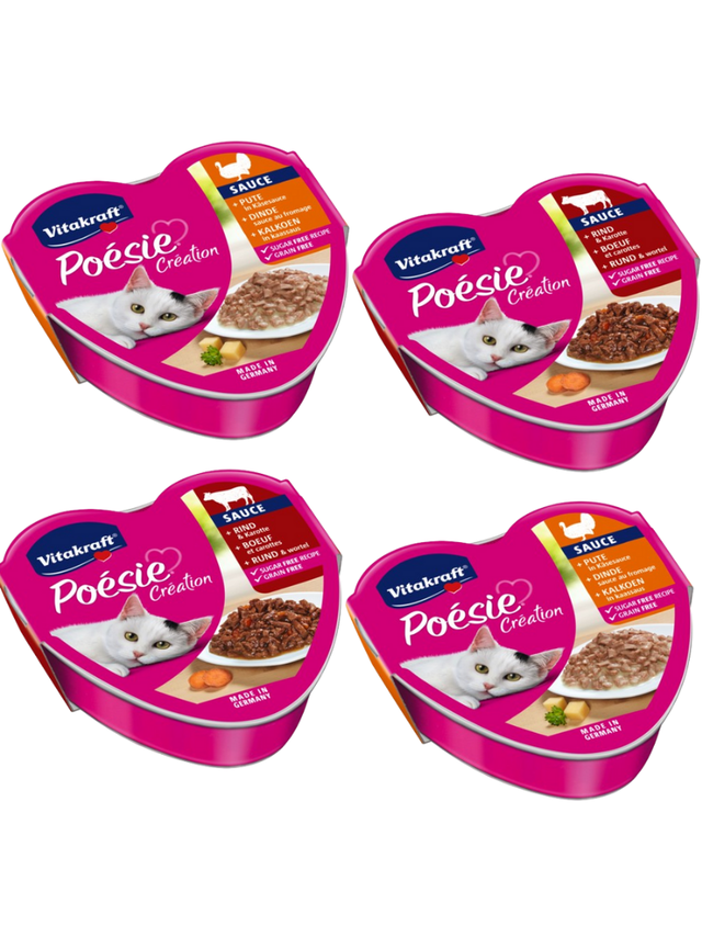 Vitakraft POESIE mokra karma dla kota Mix Smaków 4x85g