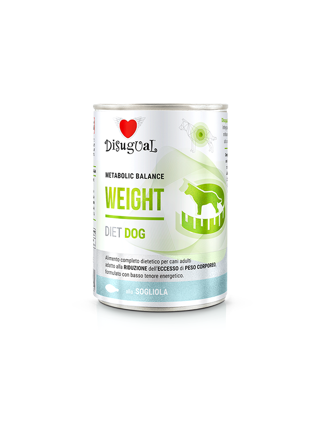 Disugual Karma mokra dla psa Weterynaryjna WEIGHT Sola (dorosły) 400g
