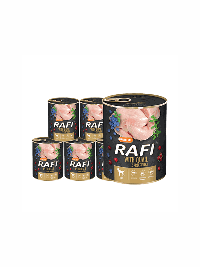 DOLINA NOTECI Rafi z przepiórką 6x800g