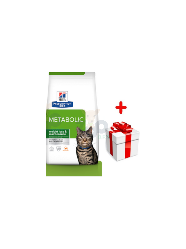 HILL'S PD Prescription Diet Metabolic Feline 1,5kg + niespodzianka dla kota GRATIS!