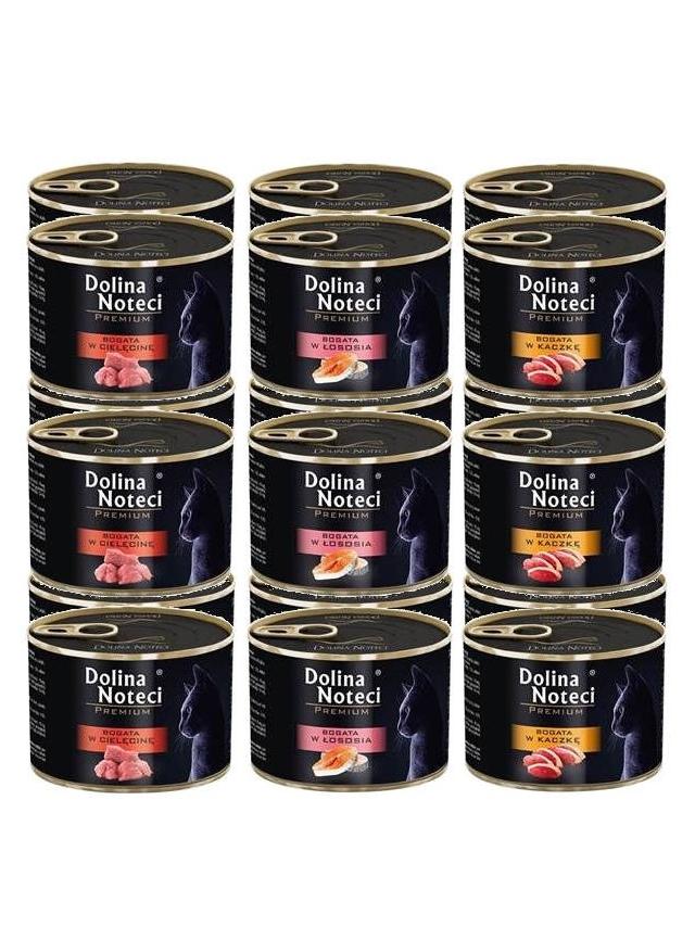 Dolina Noteci Premium dla kota Mix Smaków 24x185g