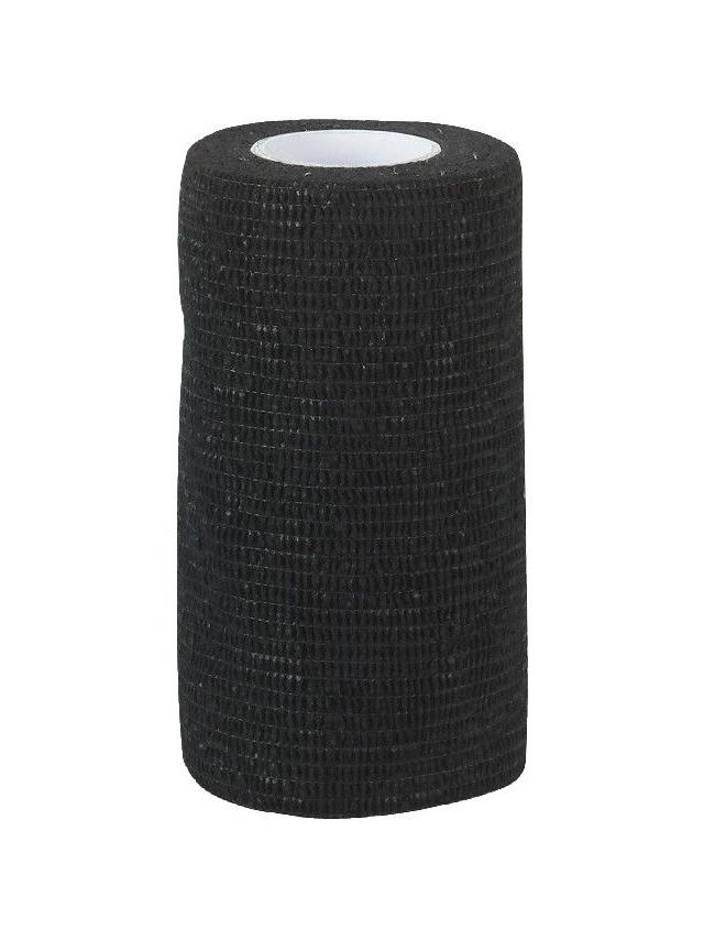 Kerbl Samoprzylepny bandaż EquiLastic, 7,5 cm, czarny