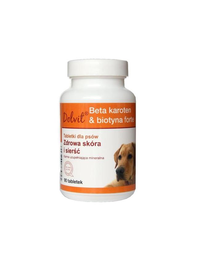 Dolvit Beta karoten & biotyna forte 90 tabletek