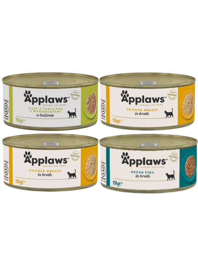 Applaws Cat Mix Smaków 4x156g PUSZKA