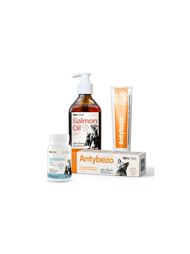 Lab-v Pet Care Box MINI - Zestaw prezentowy dla kota