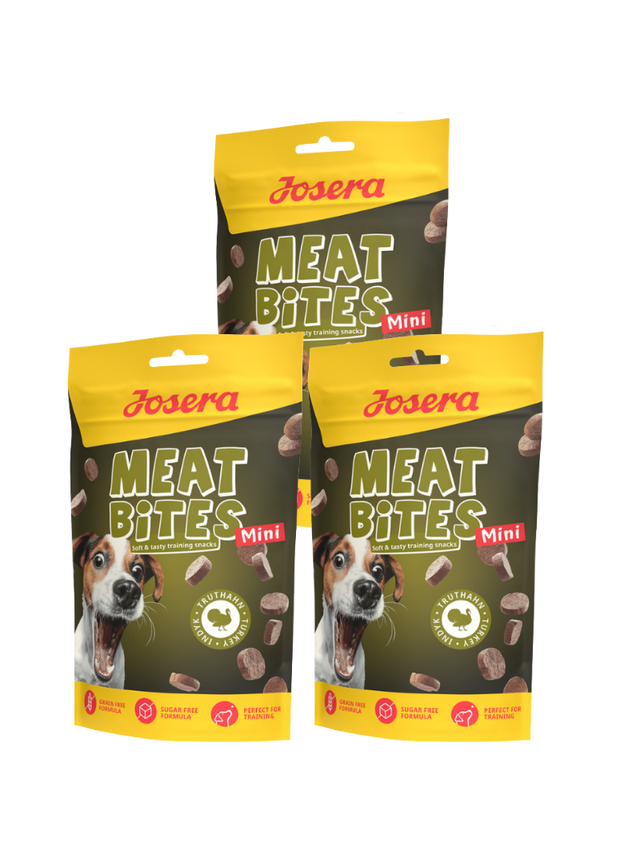 Josera Meat Bites Mini Turkey 3x70g