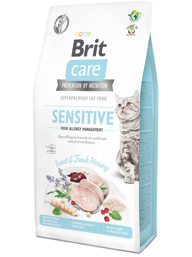 BRIT Care Cat Grain-Free Sensitive Allergy Management Insect 2kg