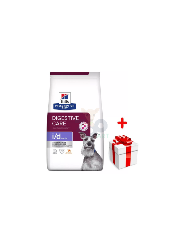 HILL'S PD Prescription Diet Canine i/d Low Fat 1,5kg + niespodzianka dla psa GRATIS!