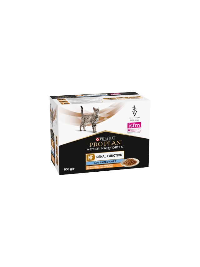 PRO PLAN Veterinary Diets NF AC Renal Function Karma mokra dla kota z kurczakiem 10x85 g