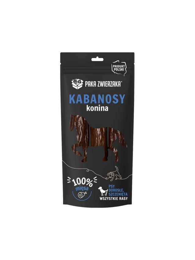 PAKA ZWIERZAKA- Kabanosy konina 3 szt (80g)