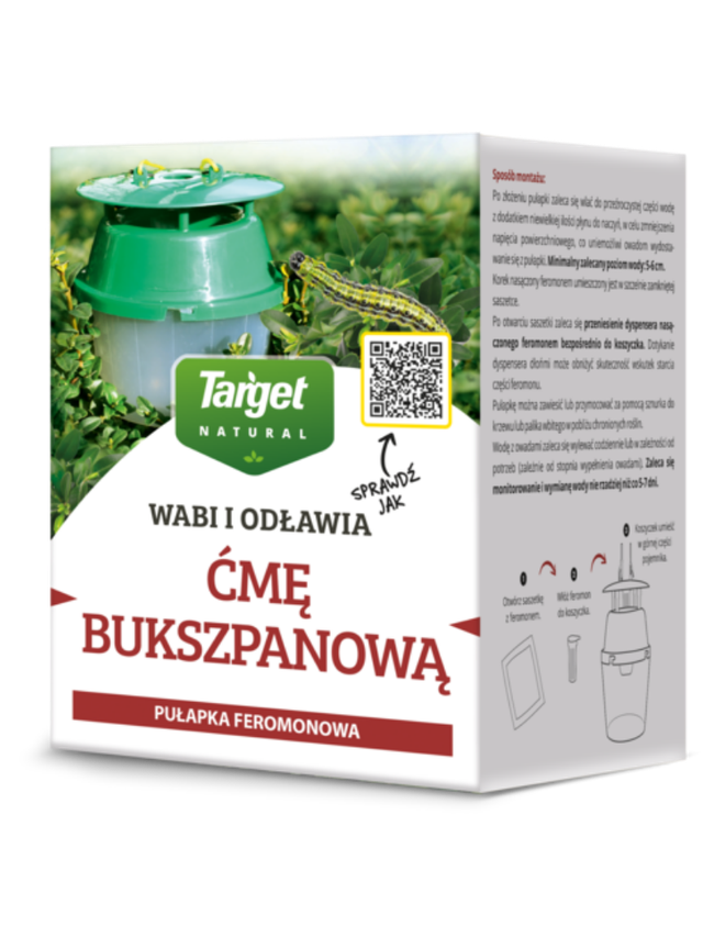 Pułapka feromonowa na ćmę bukszpanową