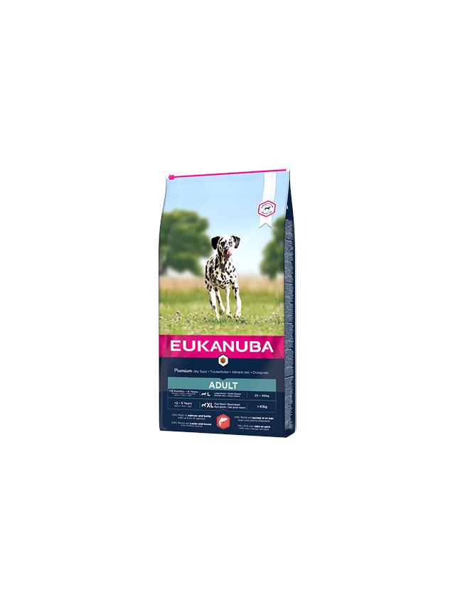 Eukanuba Adult Large Salmon&Barley 12kg / Opakowanie uszkodzone (7719,8240) !!!