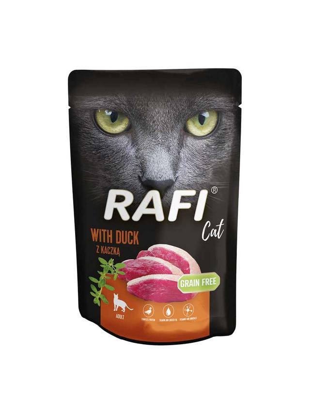 RAFI Cat Adult z kaczką 100g