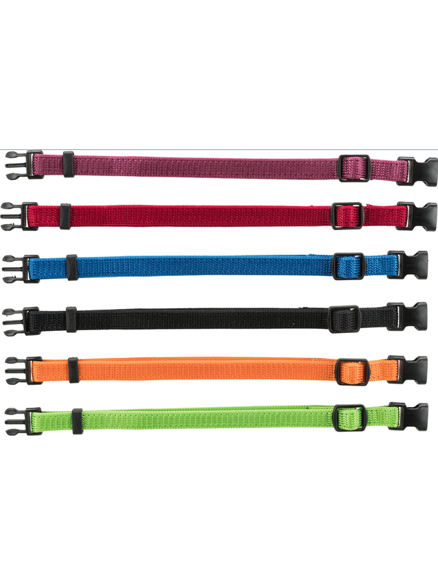 TRIXIE Zestaw obróżek dla szczeniąt 6szt. rozmiar M-L - 22-35cm
