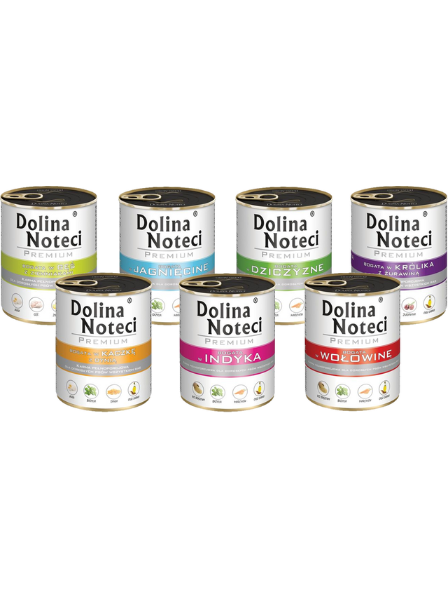 Dolina Noteci Premium Mix 30x800g bez ryb i kurczaka