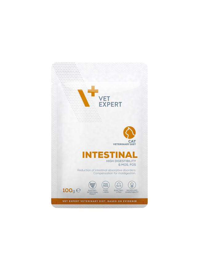 VETEXPERT Intestinal Cat - mokra karma weterynaryjna dla kotów 100g