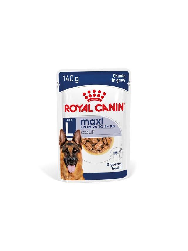 ROYAL CANIN Maxi Adult 10x140g karma mokra w sosie dla psów dorosłych ras dużych