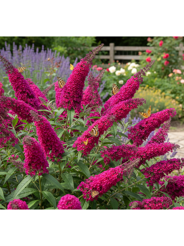 Budleja Dawida - Buddleja davidii 'Royal Red'