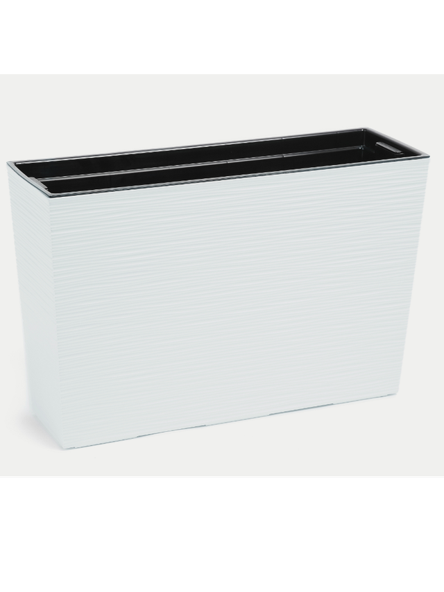 Kwietnik WERBENA 190x560 dłuto - biały