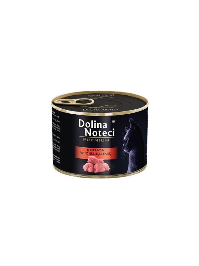 Dolina noteci Premium dla kota bogata w Cielęcine 185g