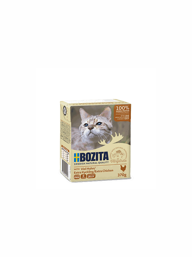 BOZITA Cat Siekany Kurczak W Galaretce 12x370g