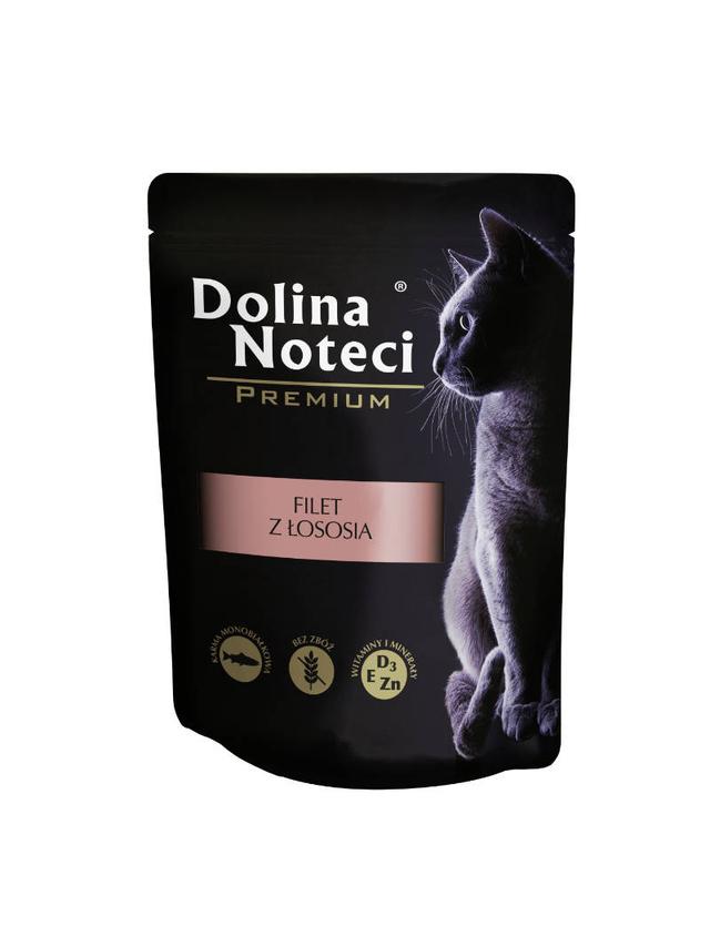 Dolina Noteci Premium filet z łososia dla kotów 85g