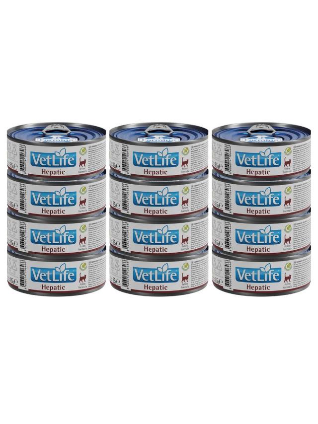 Farmina Vet Life Hepatic Cat 12x85g