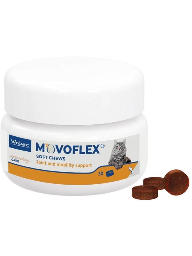VIRBAC Movoflex krokiety na stawy dla kotów 30 krokietów