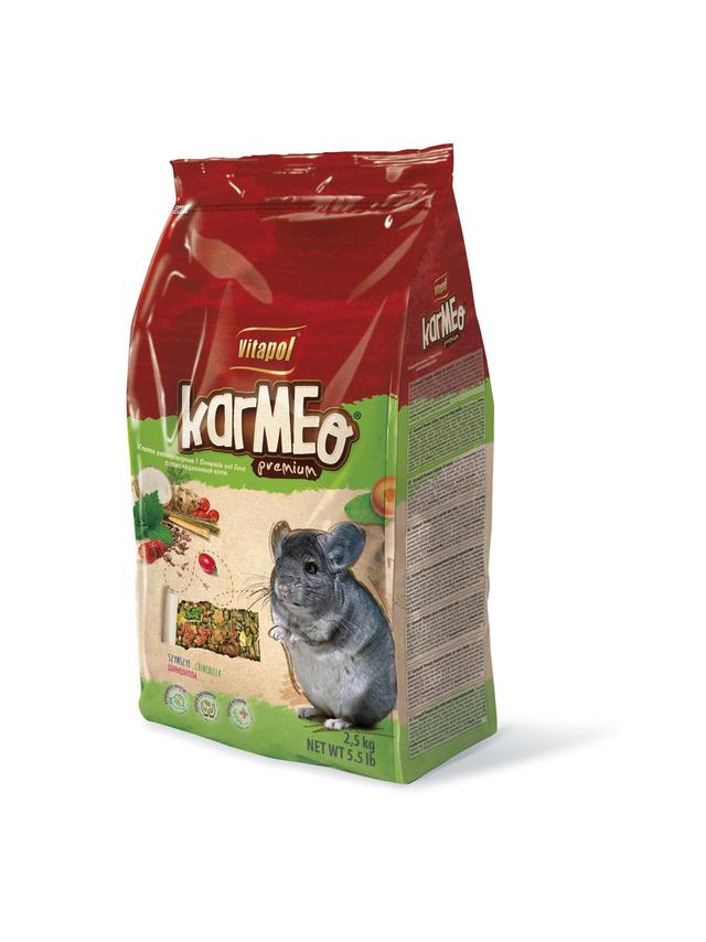 VITAPOL KARMEO Pokarm pełnowartościowy dla szynszyli 2,5kg