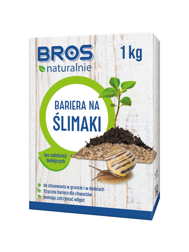 BROS Naturalnie Bariera na ślimaki 1 kg