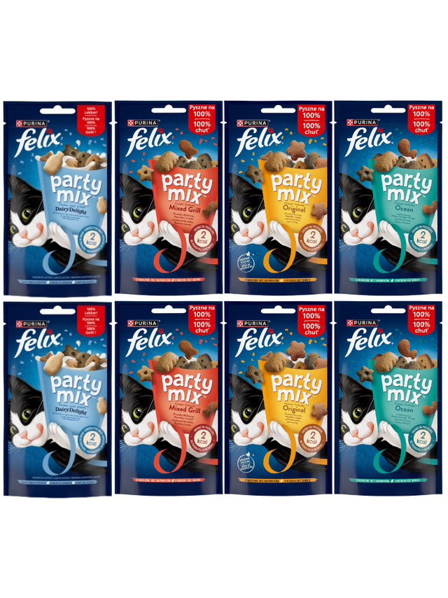 Felix Party Mix Smaków 8x60g