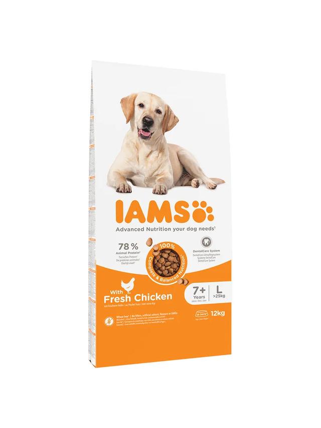 IAMS-Sucha karma for Vitality dla starszych psów ras dużych, z kurczakiem 12kg