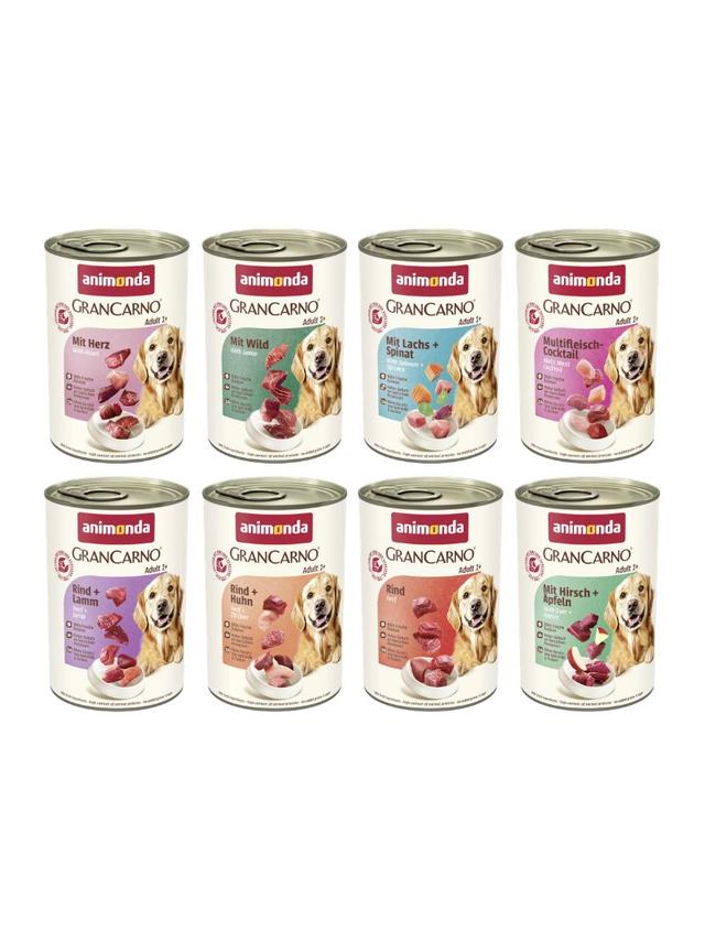 ANIMONDA GranCarno Adult Dog Mix Smaków 8x400g