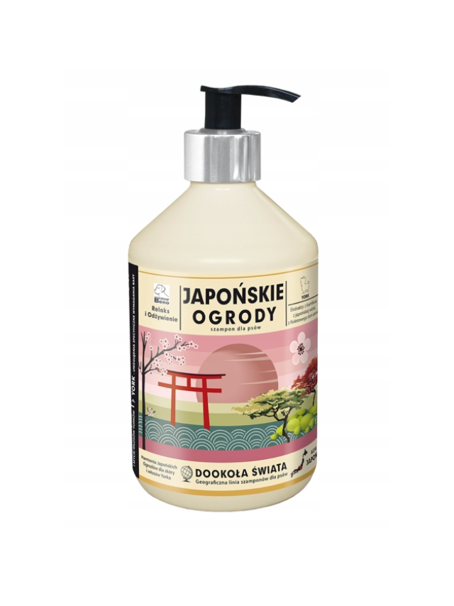 Szampon Super Beno Dookoła świata JAPOŃSKIE OGRODY YORK 400 ml