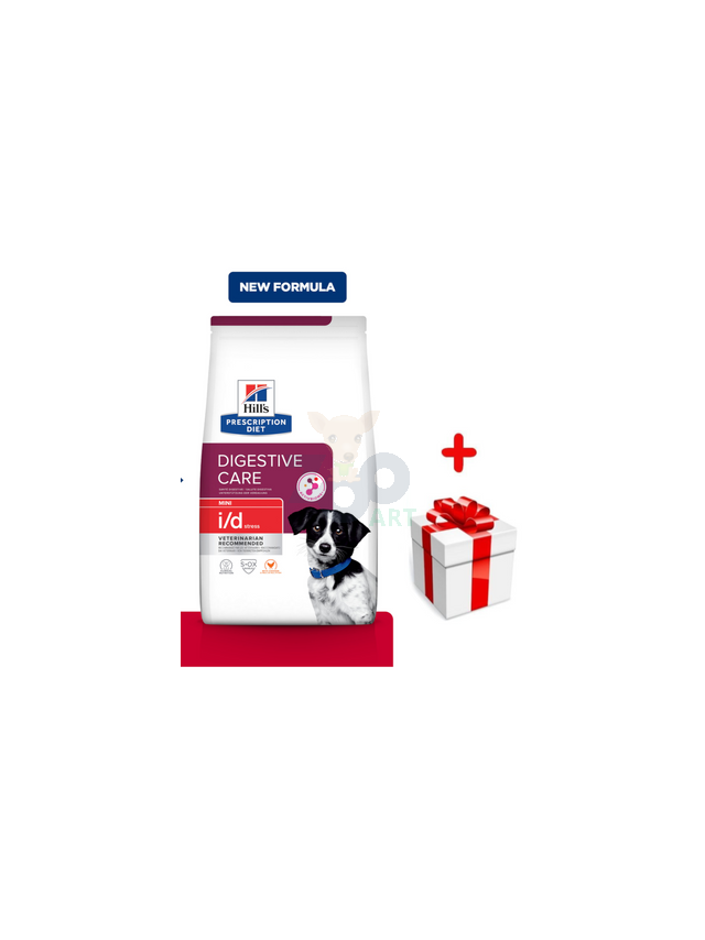 HILL'S PD Prescription Diet Canine i/d stress mini 1kg + niespodzianka dla psa GRATIS!