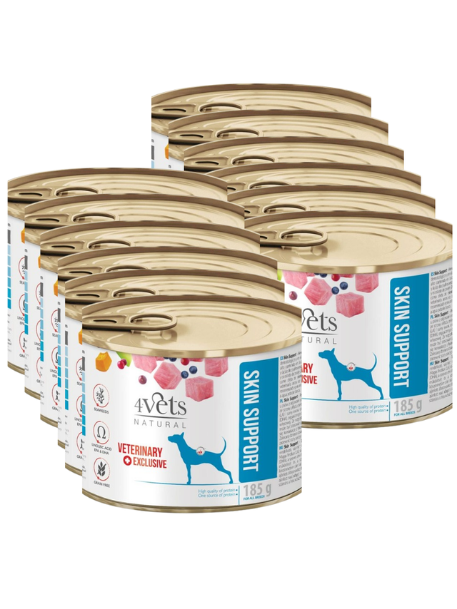 4Vets Dog Skin Support 12x185g