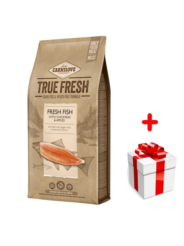 Carnilove True Fresh Fish 11,4kg + niespodzianka dla psa GRATIS!