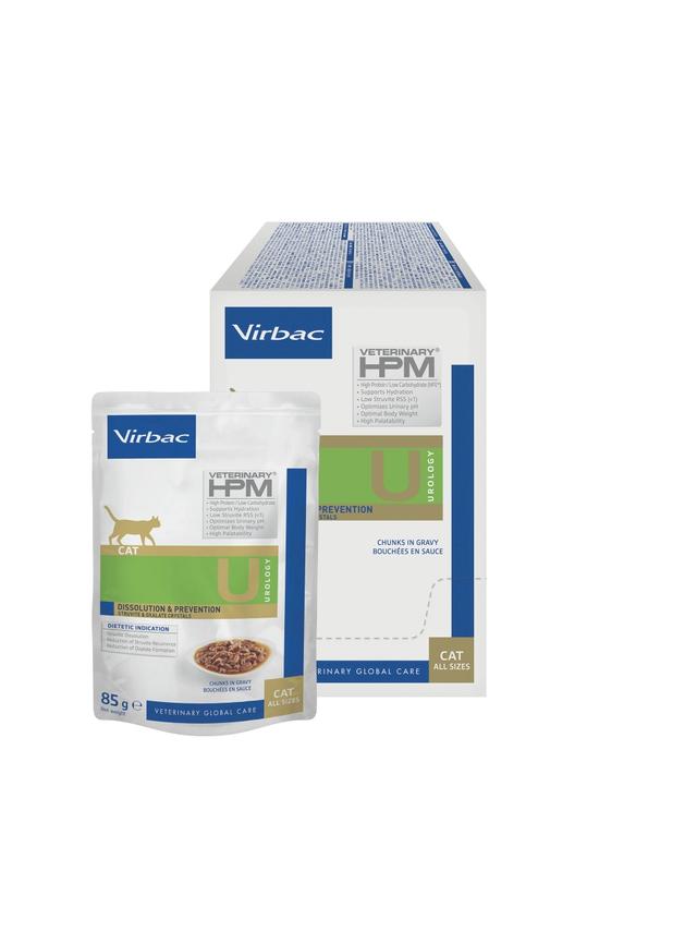 VIRBAC Veterinary HPM® Urology Cat Dissolution & Prevention 12x85g