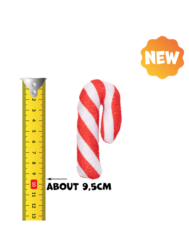 UNIQ PETS PLUSZOWA ZABAWKA DLA KOTA PURRNIP laska cukrowa z kocimiętką 5x9cm